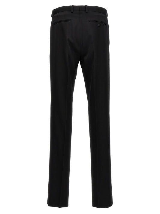 Lanvin Black Wool Dress Pants