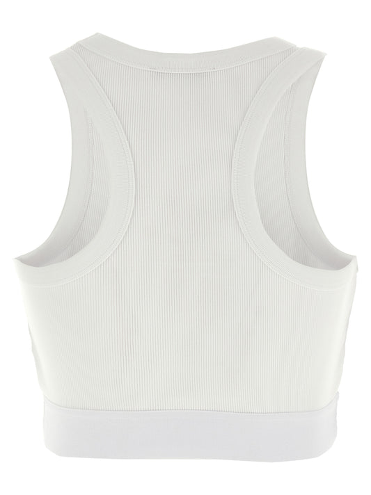 Givenchy White Cotton Tank Tops