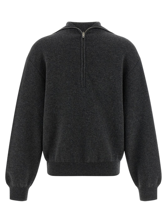 Balenciaga Gray Wool Cardigan
