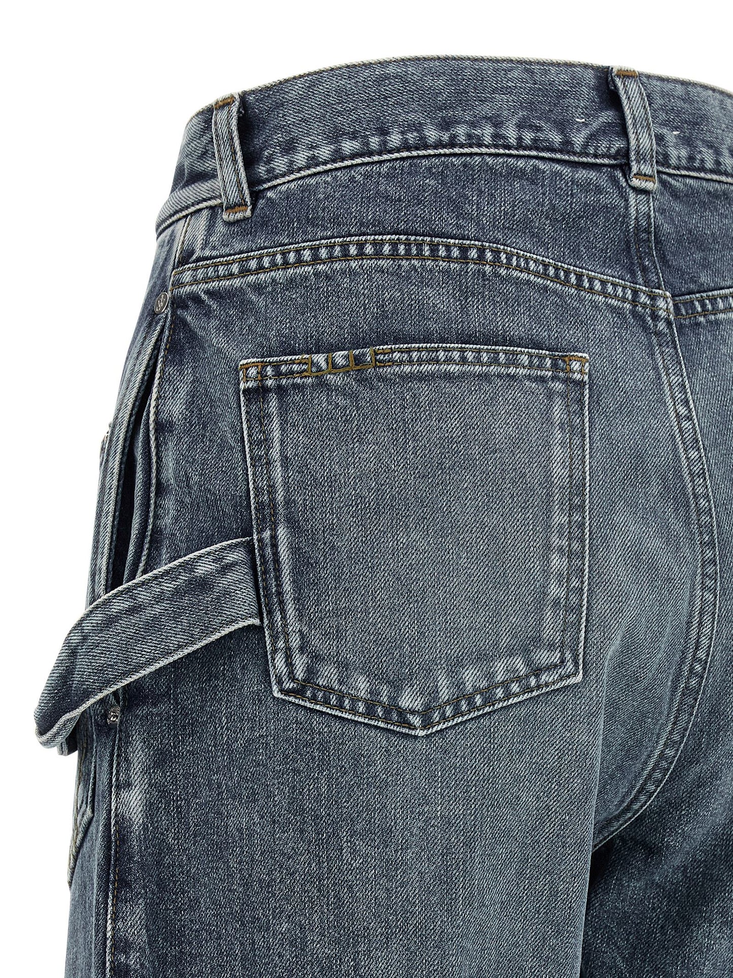 J.W.Anderson Blue Cotton Jeans Denim