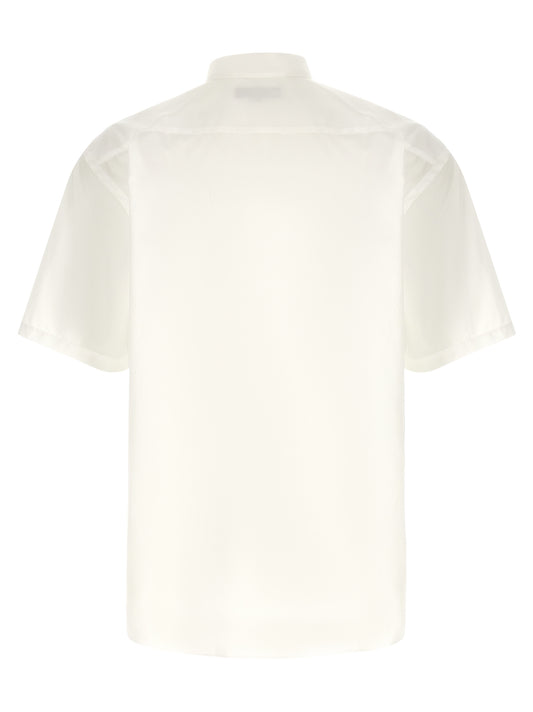 Comme Des Garçons White Cotton Blouse
