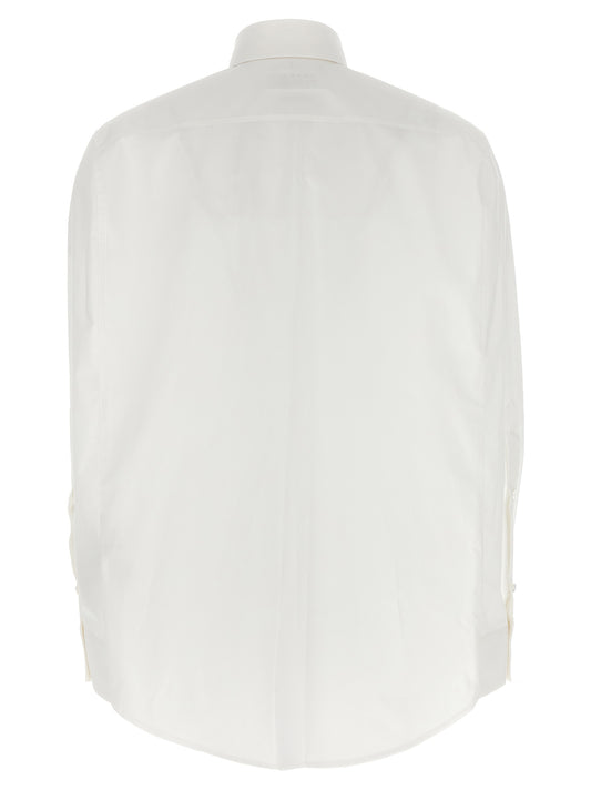 MM6 Maison Margiela White Cotton Blouse