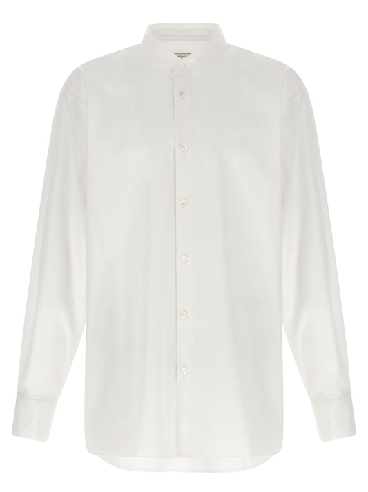 Dries Van Noten White Cotton Blouse
