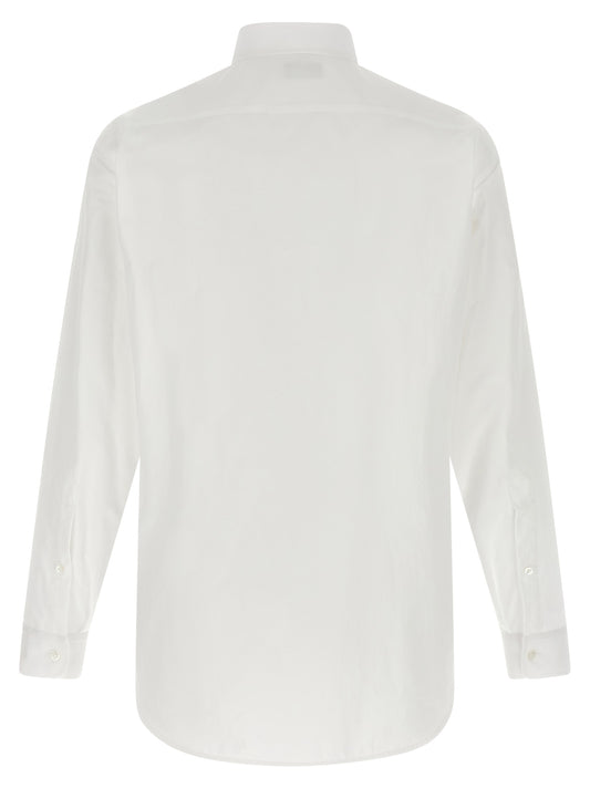 Balenciaga White Cotton Blouse
