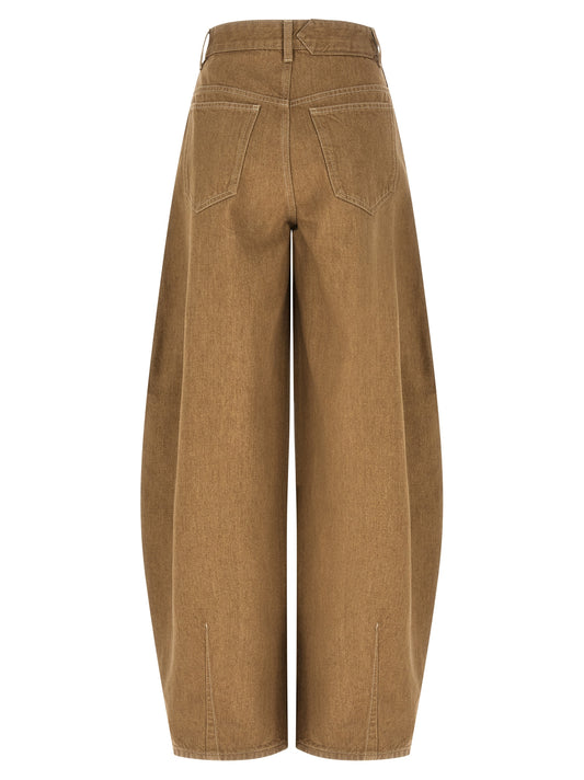 Jacquemus Beige Cotton Jeans Denim