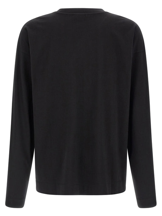 Dries Van Noten Black Cotton T-Shirt
