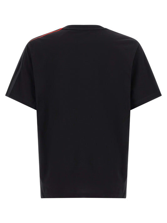 Y-3 Black Cotton T-Shirt