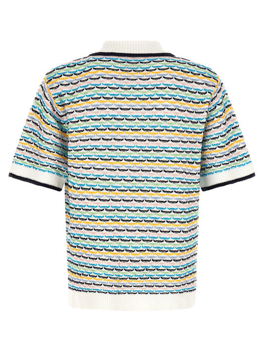 Casablanca Multicolor Cotton Blouse