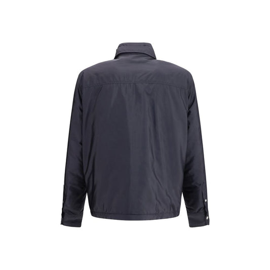 Moncler Blue Polyamide Shell Jacket