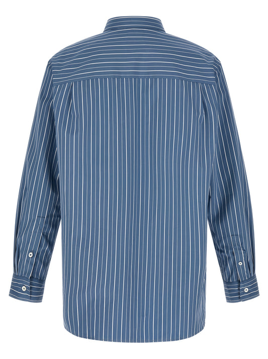 A.P.C. Blue Cotton Blouse