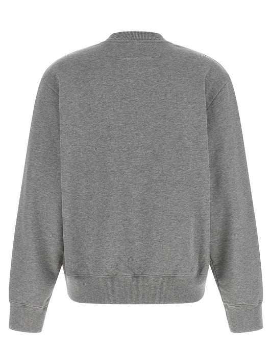 MM6 Maison Margiela Gray Cotton Sweatshirt