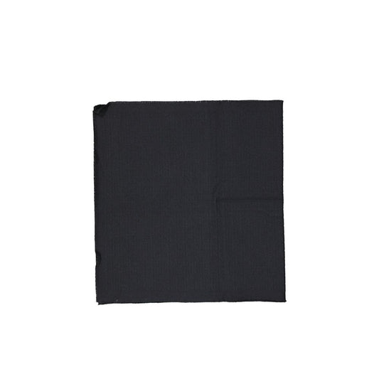 Givenchy Black Virgin Wool Foulard