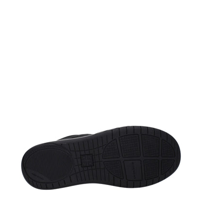 Givenchy Black Fabric Low Top Sneakers