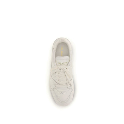 Axel Arigato Gray Calf Leather Bos Taurus Low Top Sneakers
