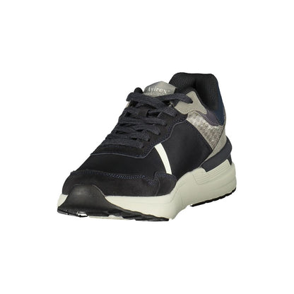 Avirex Blue Polyurethane Men Sneaker