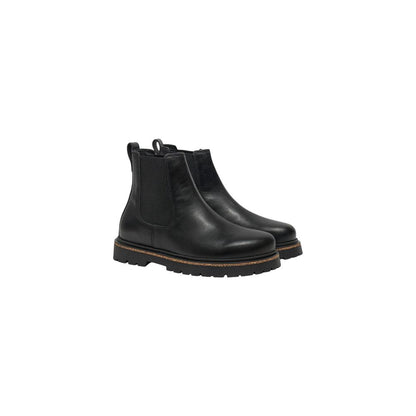 Birkenstock Black Leather Ankle Boots