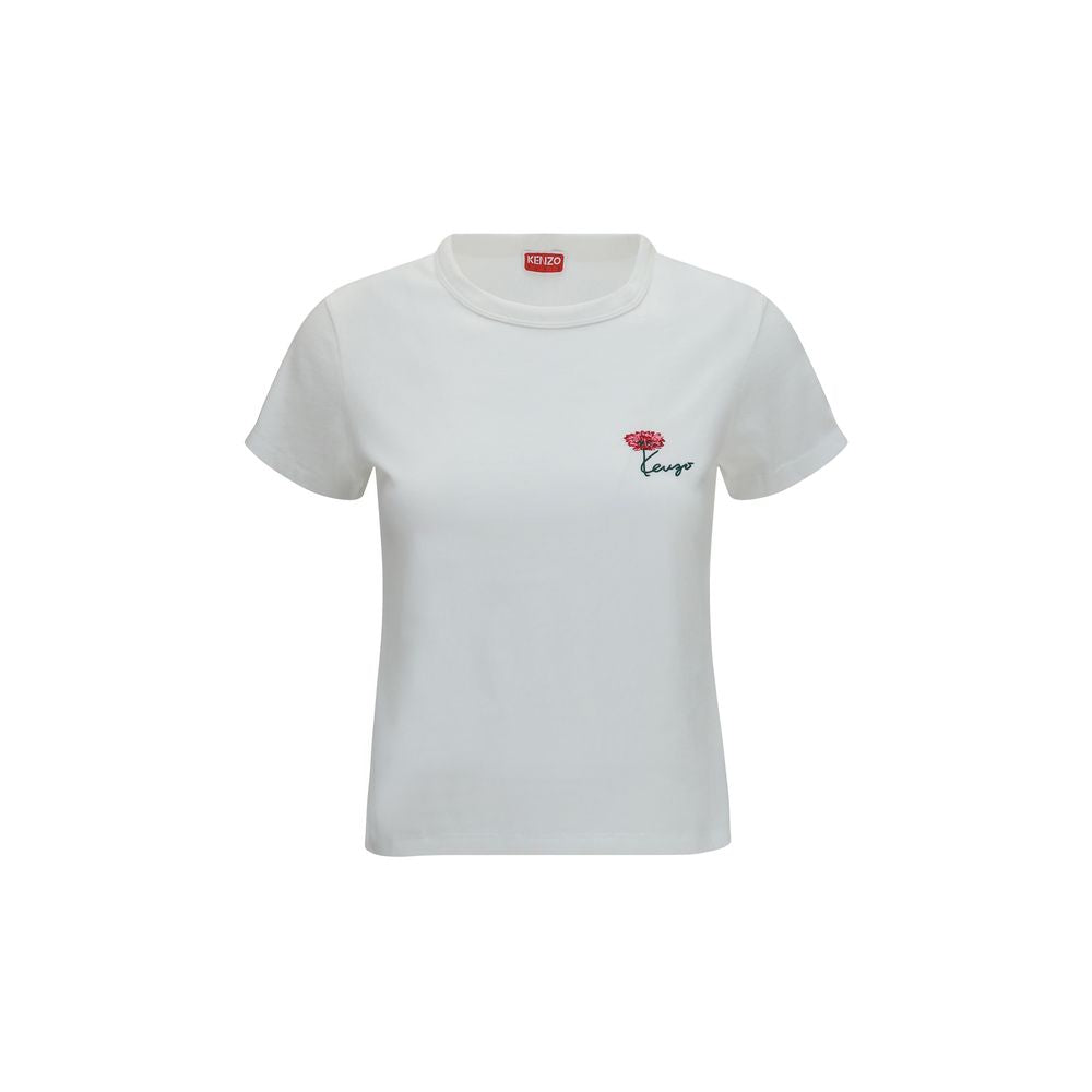 Kenzo White Cotton T-Shirt
