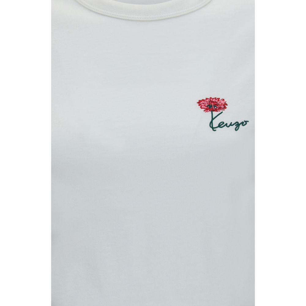 Kenzo White Cotton T-Shirt