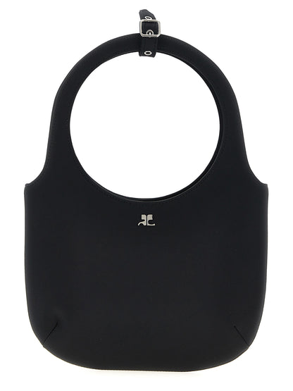 Courrèges Black Polyester Handbag