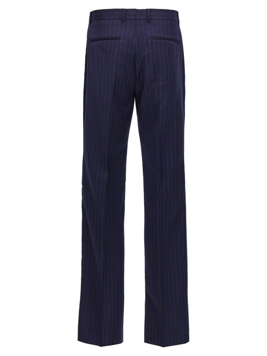 Givenchy Blue Wool Dress Pants