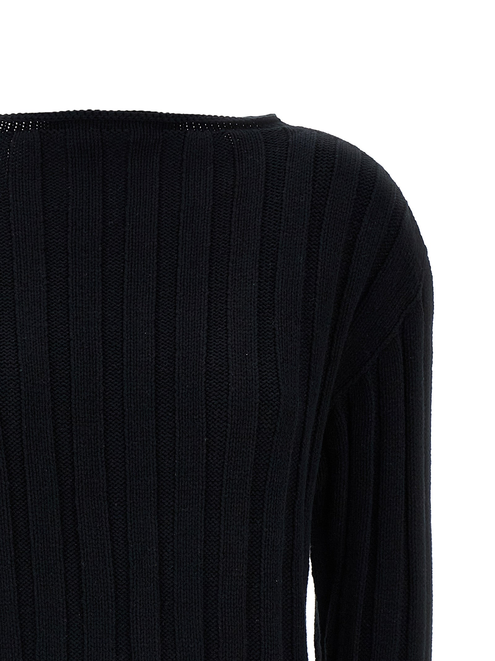 Issey Miyake Bicolor Cotton Cardigan