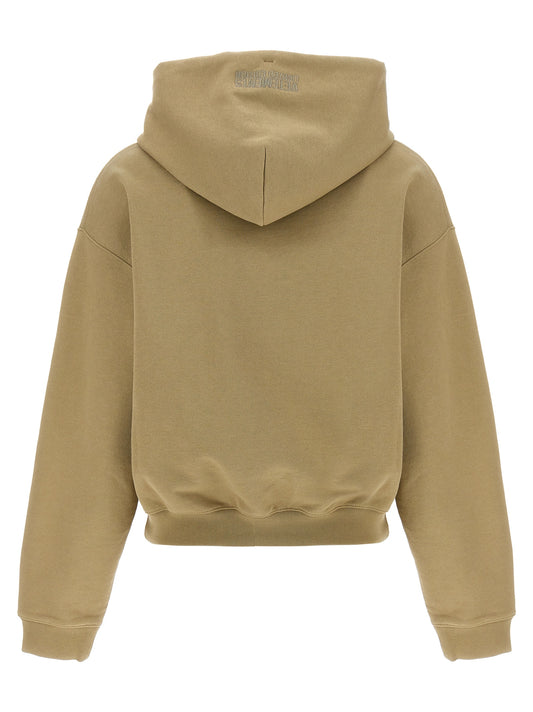 Vetements Beige Cotton Hoodie