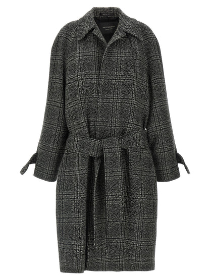 Balenciaga Black Wool Coat
