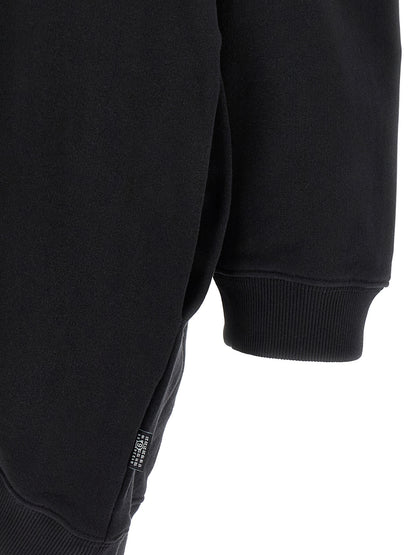MM6 Maison Margiela Black Cotton Short Dress