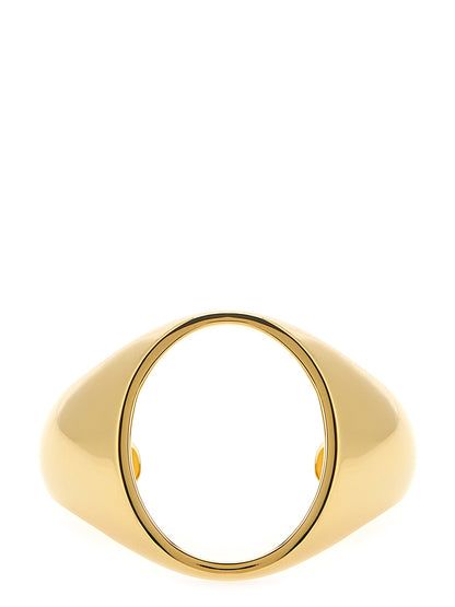 MM6 Maison Margiela Gold Brass Bracelet
