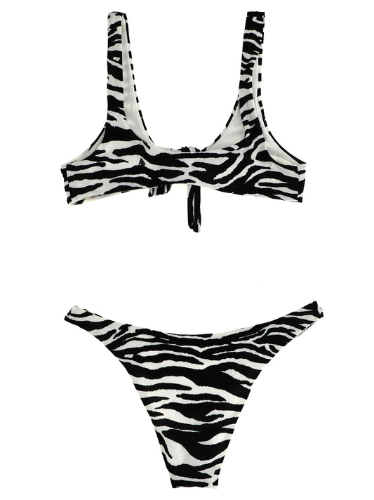 The Attico Bicolor Polyamide Bikini
