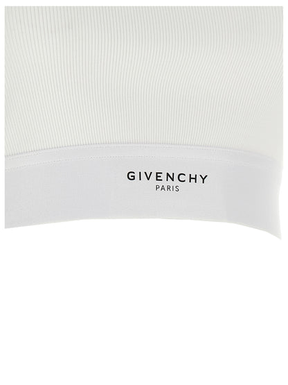Givenchy White Cotton Tank Tops