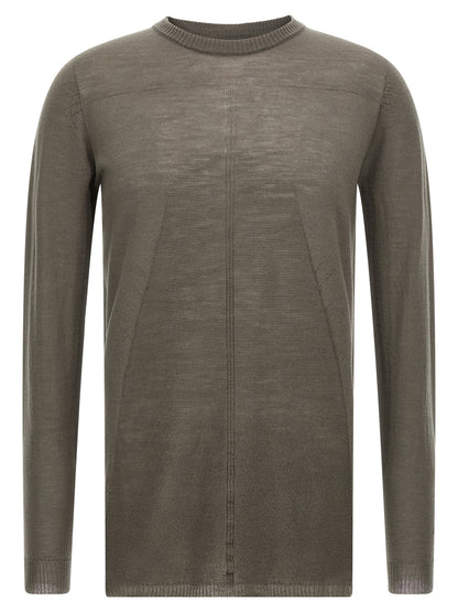 Rick Owens Gray Wool Cardigan