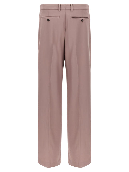 Dries Van Noten Multicolor Wool Dress Pants