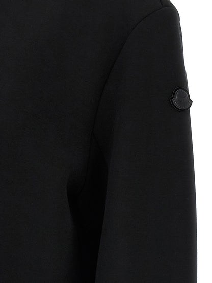 MONCLER GENIUS Black Viscose Sweatshirt