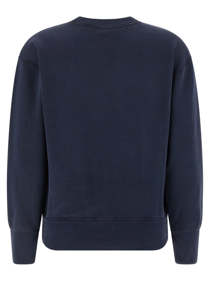 A.P.C. Blue Cotton Sweatshirt