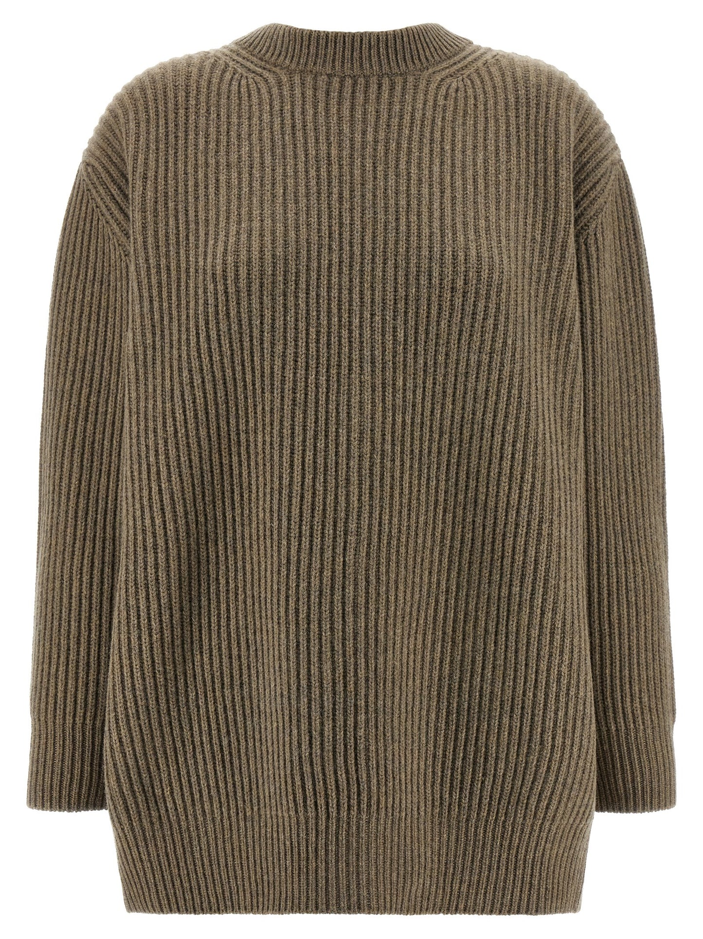 MM6 Maison Margiela Beige Virgin Wool Short Dress