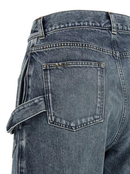 J.W.Anderson Blue Cotton Jeans Denim