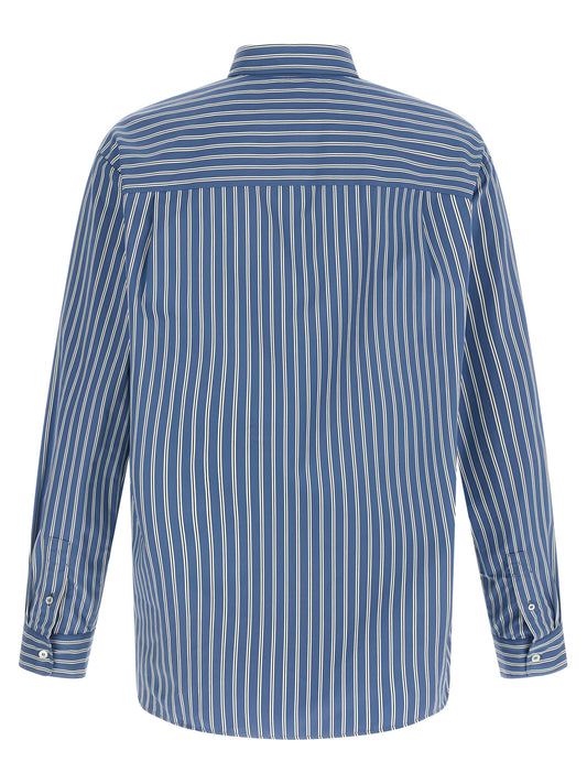 A.P.C. Blue Cotton Blouse