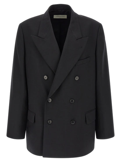 Dries Van Noten Black Wool Blazer