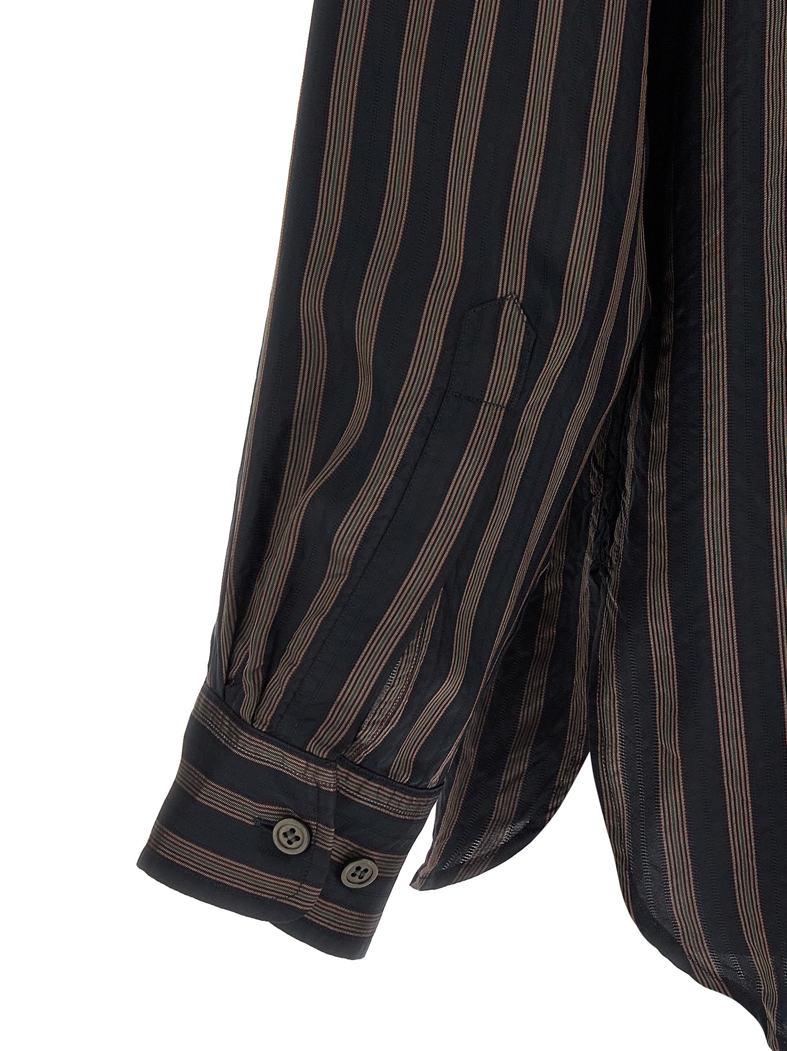 Dries Van Noten Black Copper Blouse