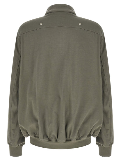 Rick Owens Gray Cotton Sweatshirt