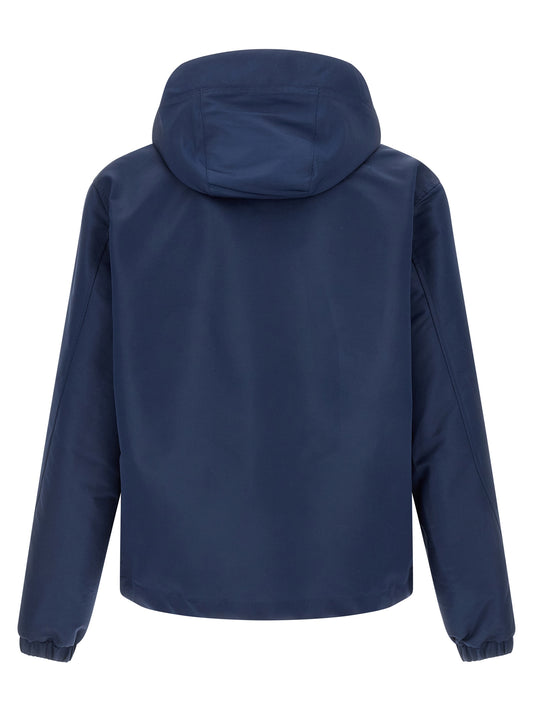 Givenchy Blue Polyester Shell Jacket
