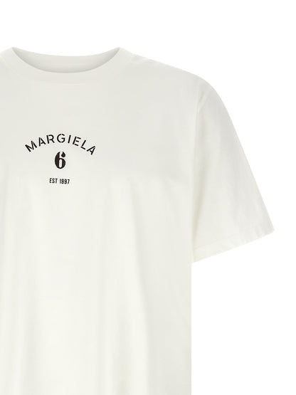 MM6 Maison Margiela White Cotton T-Shirt
