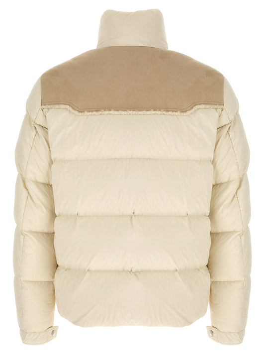 Moncler Beige Polyamide Full-Length Jacket