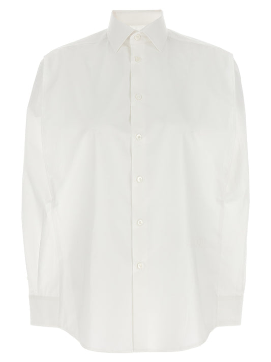 MM6 Maison Margiela White Cotton Blouse