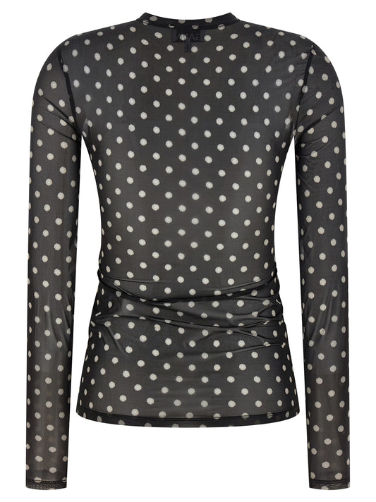 Ganni Black Polyester Sweatshirt
