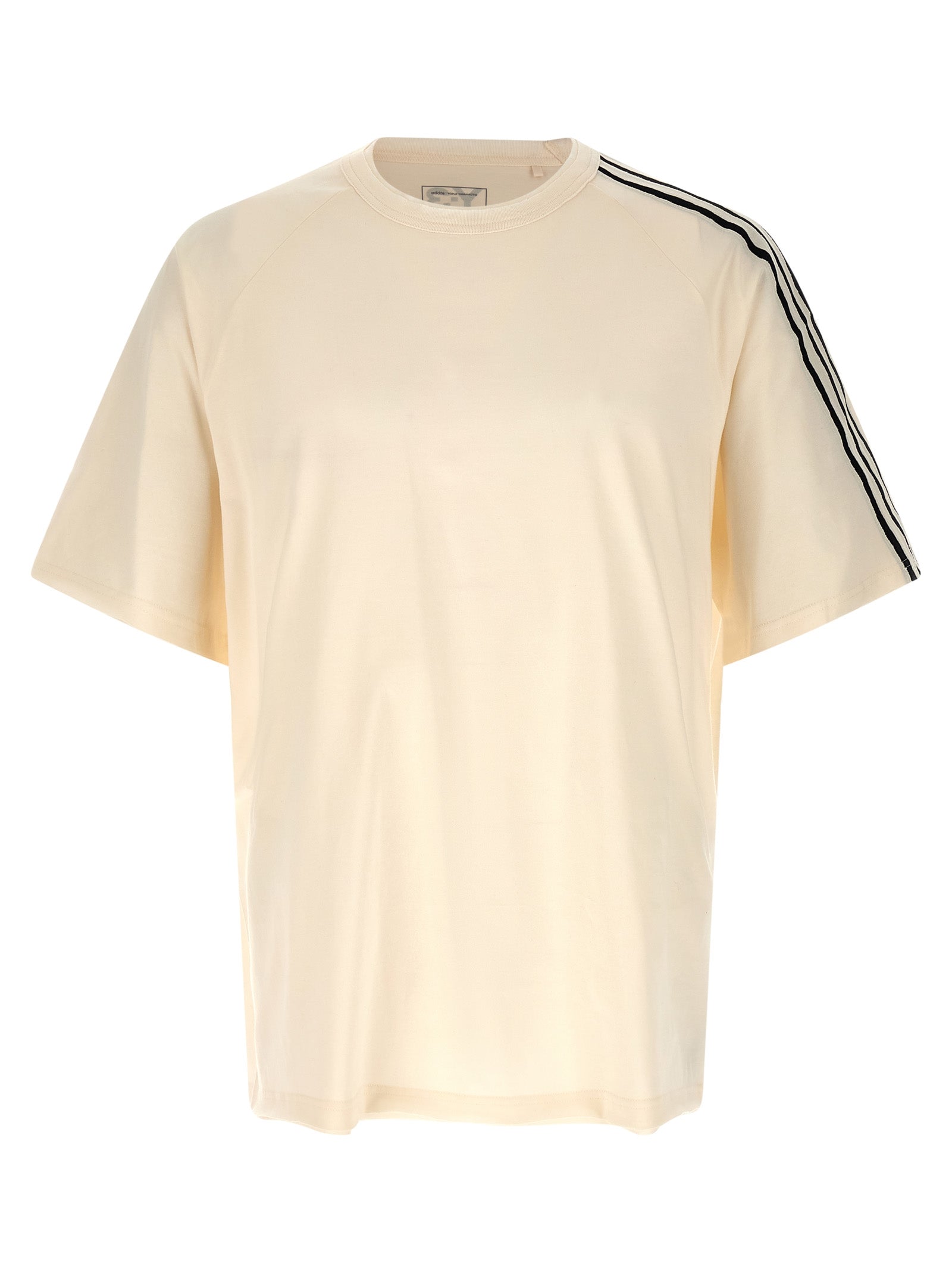 Y-3 White Cotton T-Shirt