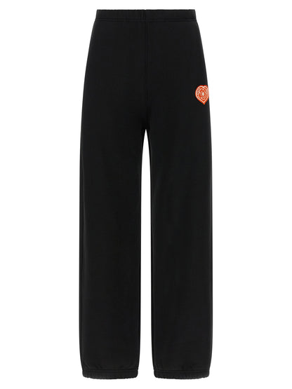 Kenzo Black Cotton Joggers (Workout Pants)