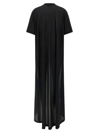 Balenciaga Black Cotton Casual Dress