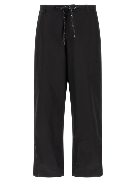 Balenciaga Black Cotton Chino Pants